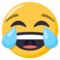 Face With Tears of Joy emoji on Emojione